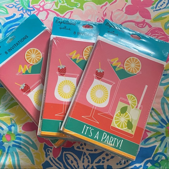 Party Invitations - Set of 24 (3 packs) Hallmark Cards - Picture 3 of 7